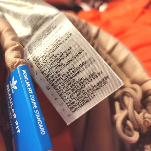 ADIDAS Spacer Magic Beige HM1616 OFFICIAL Snap Up High Waist Polar Fleece NWT S - Picture 9 of 16